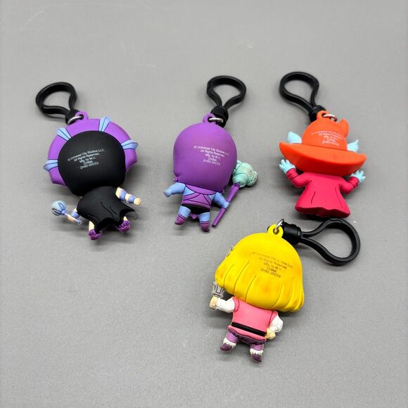 Masters of The Universe Bag Clip Keychain Lot MOTU Skeletor Evil Lyn Orko Adam - Picture 2 of 12